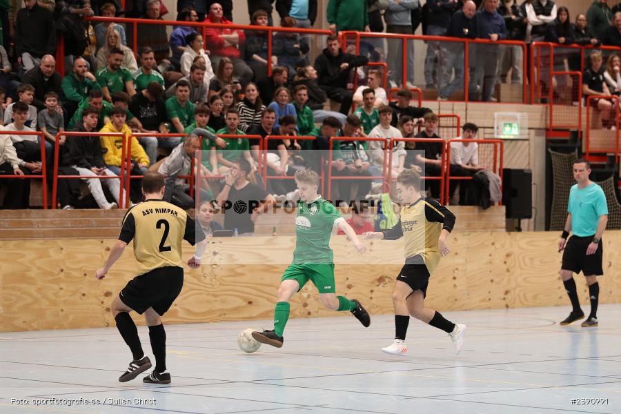Dreifachsporthalle, Rimpar, 30.12.2023, BFV, Fussball, sport, action, Saison 2023/2024, Concept Clean Cup 2023 - Bild-ID: 2390991 Dreifachsporthalle, Rimpar, 30.12.2023, BFV, Fussball, sport, action, Saison 2023/2024, Concept Clean Cup 2023 - Bild-ID: 2390991