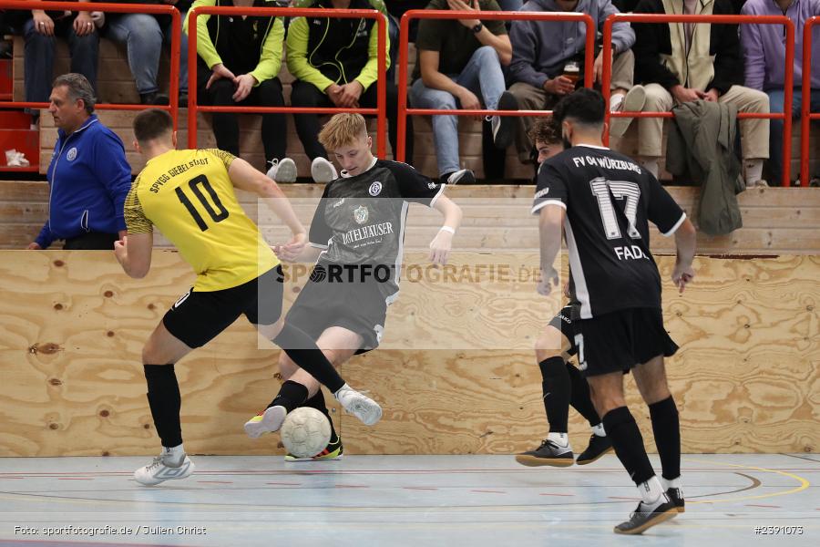 Dreifachsporthalle, Rimpar, 30.12.2023, BFV, Fussball, sport, action, Saison 2023/2024, Concept Clean Cup 2023 - Bild-ID: 2391073