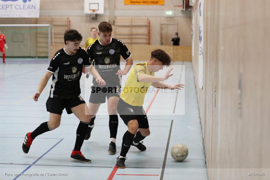 Dreifachsporthalle, Rimpar, 30.12.2023, BFV, Fussball, sport, action, Saison 2023/2024, Concept Clean Cup 2023 - Bild-ID: 2391085