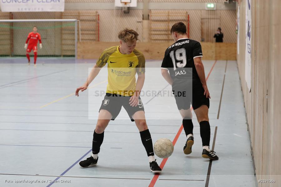 Dreifachsporthalle, Rimpar, 30.12.2023, BFV, Fussball, sport, action, Saison 2023/2024, Concept Clean Cup 2023 - Bild-ID: 2391086