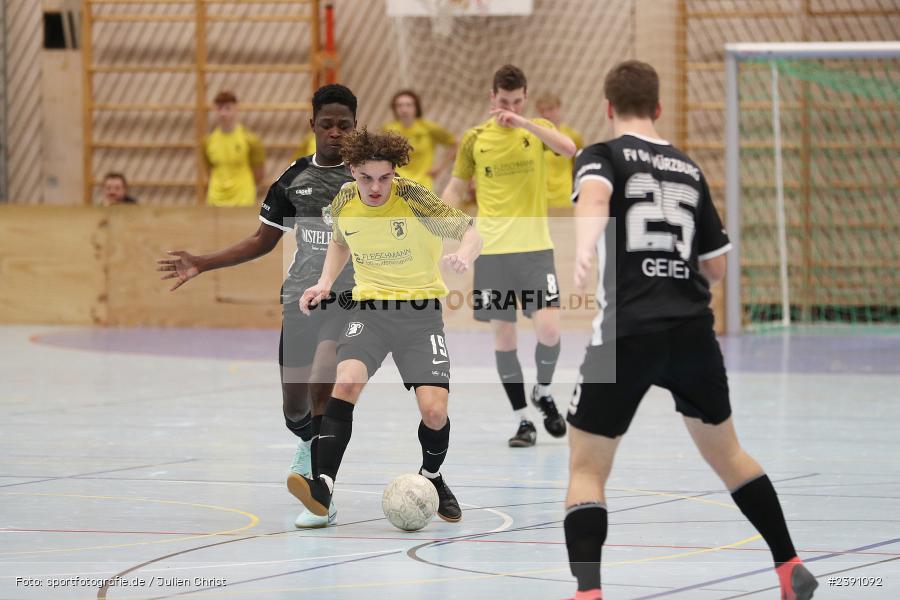 Dreifachsporthalle, Rimpar, 30.12.2023, BFV, Fussball, sport, action, Saison 2023/2024, Concept Clean Cup 2023 - Bild-ID: 2391092