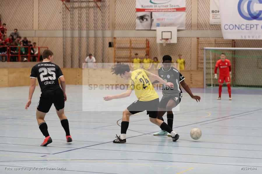 Dreifachsporthalle, Rimpar, 30.12.2023, BFV, Fussball, sport, action, Saison 2023/2024, Concept Clean Cup 2023 - Bild-ID: 2391094