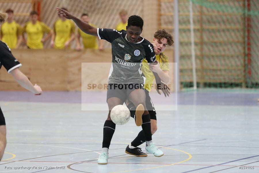 Dreifachsporthalle, Rimpar, 30.12.2023, BFV, Fussball, sport, action, Saison 2023/2024, Concept Clean Cup 2023 - Bild-ID: 2391103 Dreifachsporthalle, Rimpar, 30.12.2023, BFV, Fussball, sport, action, Saison 2023/2024, Concept Clean Cup 2023 - Bild-ID: 2391103