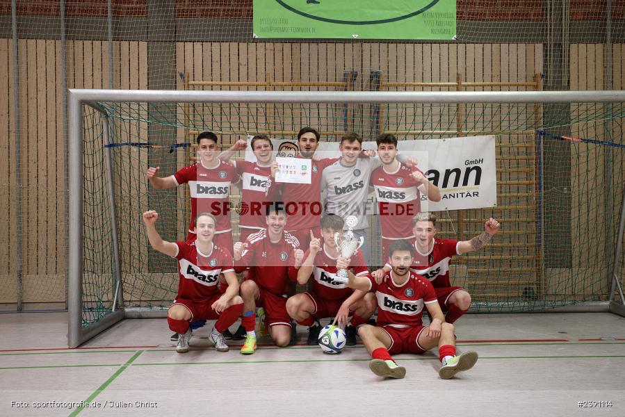 Sinngrundhalle, Burgsinn, 31.12.2023, BFV, Fussball, sport, action, Saison 2023/2024, 26. Mode Welzenbach Midnight-Event - Bild-ID: 2391114