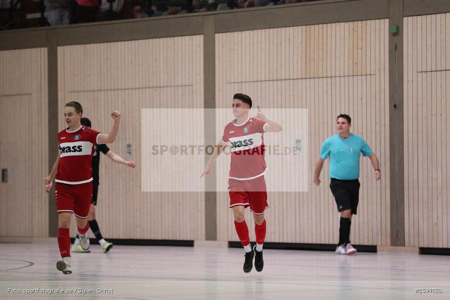 Markus Fischer, Sinngrundhalle, Burgsinn, 31.12.2023, BFV, Fussball, sport, action, Saison 2023/2024, 26. Mode Welzenbach Midnight-Event - Bild-ID: 2391130