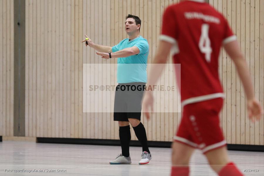 Sinngrundhalle, Burgsinn, 31.12.2023, BFV, Fussball, sport, action, Saison 2023/2024, 26. Mode Welzenbach Midnight-Event - Bild-ID: 2391139 Sinngrundhalle, Burgsinn, 31.12.2023, BFV, Fussball, sport, action, Saison 2023/2024, 26. Mode Welzenbach Midnight-Event - Bild-ID: 2391139