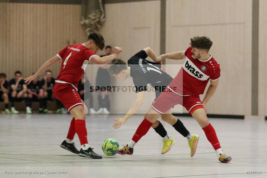 Sinngrundhalle, Burgsinn, 31.12.2023, BFV, Fussball, sport, action, Saison 2023/2024, 26. Mode Welzenbach Midnight-Event - Bild-ID: 2391144 Sinngrundhalle, Burgsinn, 31.12.2023, BFV, Fussball, sport, action, Saison 2023/2024, 26. Mode Welzenbach Midnight-Event - Bild-ID: 2391144
