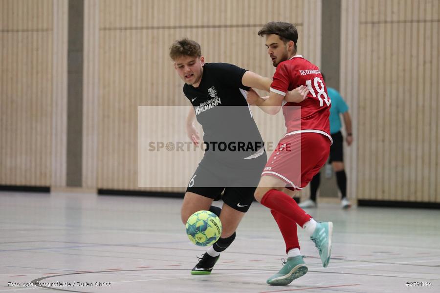 Sinngrundhalle, Burgsinn, 31.12.2023, BFV, Fussball, sport, action, Saison 2023/2024, 26. Mode Welzenbach Midnight-Event - Bild-ID: 2391146 Sinngrundhalle, Burgsinn, 31.12.2023, BFV, Fussball, sport, action, Saison 2023/2024, 26. Mode Welzenbach Midnight-Event - Bild-ID: 2391146