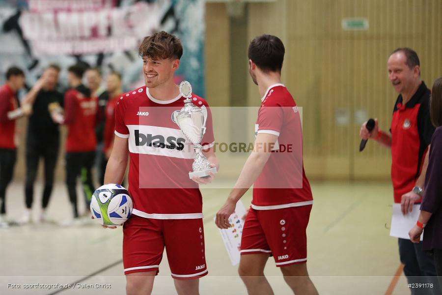 Sinngrundhalle, Burgsinn, 31.12.2023, BFV, Fussball, sport, action, Saison 2023/2024, 26. Mode Welzenbach Midnight-Event - Bild-ID: 2391178