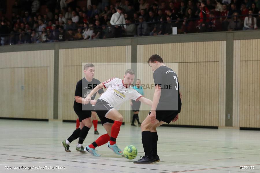 Sinngrundhalle, Burgsinn, 31.12.2023, BFV, Fussball, sport, action, Saison 2023/2024, 26. Mode Welzenbach Midnight-Event - Bild-ID: 2391189 Sinngrundhalle, Burgsinn, 31.12.2023, BFV, Fussball, sport, action, Saison 2023/2024, 26. Mode Welzenbach Midnight-Event - Bild-ID: 2391189