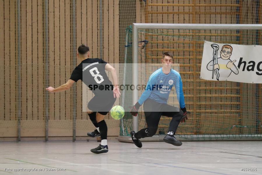 Sinngrundhalle, Burgsinn, 31.12.2023, BFV, Fussball, sport, action, Saison 2023/2024, 26. Mode Welzenbach Midnight-Event - Bild-ID: 2391205