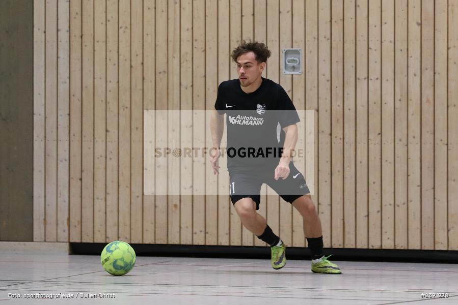 Sinngrundhalle, Burgsinn, 31.12.2023, BFV, Fussball, sport, action, Saison 2023/2024, 26. Mode Welzenbach Midnight-Event - Bild-ID: 2391220 Sinngrundhalle, Burgsinn, 31.12.2023, BFV, Fussball, sport, action, Saison 2023/2024, 26. Mode Welzenbach Midnight-Event - Bild-ID: 2391220