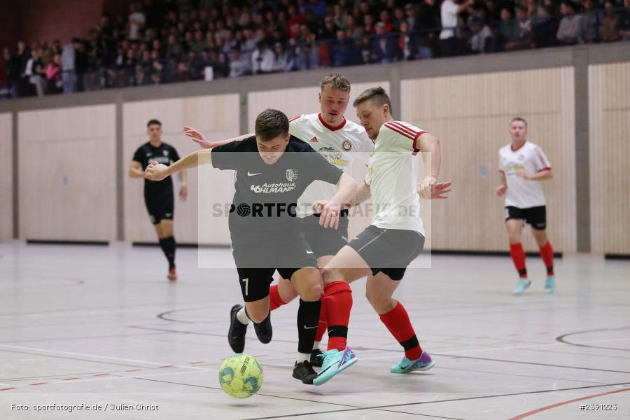 Sinngrundhalle, Burgsinn, 31.12.2023, BFV, Fussball, sport, action, Saison 2023/2024, 26. Mode Welzenbach Midnight-Event - Bild-ID: 2391223 Sinngrundhalle, Burgsinn, 31.12.2023, BFV, Fussball, sport, action, Saison 2023/2024, 26. Mode Welzenbach Midnight-Event - Bild-ID: 2391223