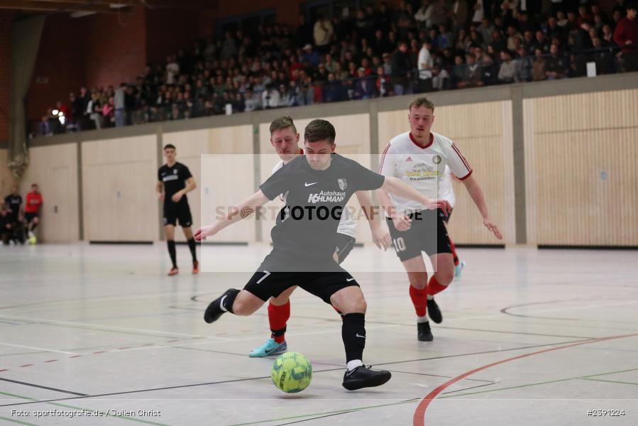 Sinngrundhalle, Burgsinn, 31.12.2023, BFV, Fussball, sport, action, Saison 2023/2024, 26. Mode Welzenbach Midnight-Event - Bild-ID: 2391224 Sinngrundhalle, Burgsinn, 31.12.2023, BFV, Fussball, sport, action, Saison 2023/2024, 26. Mode Welzenbach Midnight-Event - Bild-ID: 2391224