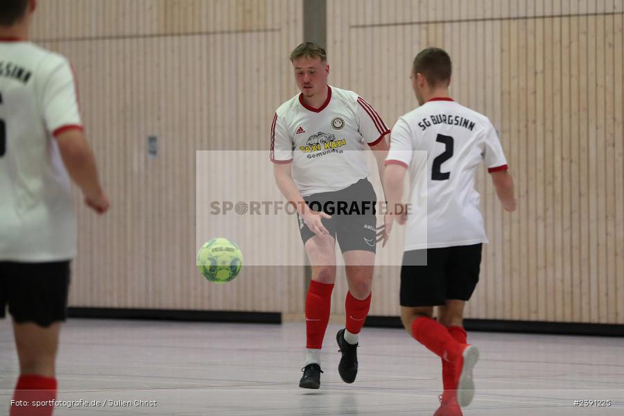 Sinngrundhalle, Burgsinn, 31.12.2023, BFV, Fussball, sport, action, Saison 2023/2024, 26. Mode Welzenbach Midnight-Event - Bild-ID: 2391225 Sinngrundhalle, Burgsinn, 31.12.2023, BFV, Fussball, sport, action, Saison 2023/2024, 26. Mode Welzenbach Midnight-Event - Bild-ID: 2391225