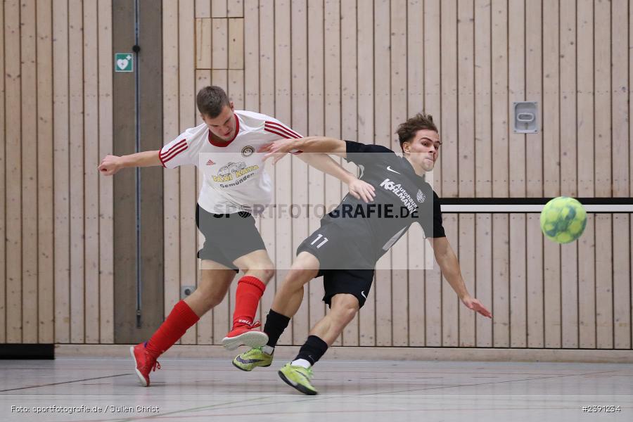 Sinngrundhalle, Burgsinn, 31.12.2023, BFV, Fussball, sport, action, Saison 2023/2024, 26. Mode Welzenbach Midnight-Event - Bild-ID: 2391234