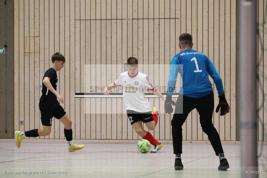 Sinngrundhalle, Burgsinn, 31.12.2023, BFV, Fussball, sport, action, Saison 2023/2024, 26. Mode Welzenbach Midnight-Event - Bild-ID: 2391237