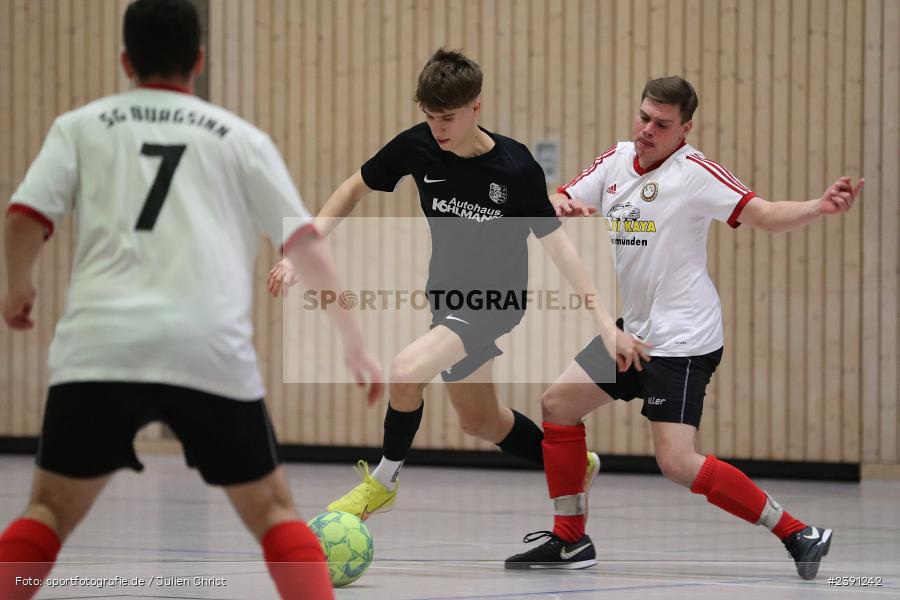 Sinngrundhalle, Burgsinn, 31.12.2023, BFV, Fussball, sport, action, Saison 2023/2024, 26. Mode Welzenbach Midnight-Event - Bild-ID: 2391242