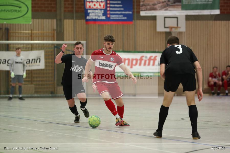 Sinngrundhalle, Burgsinn, 31.12.2023, BFV, Fussball, sport, action, Saison 2023/2024, 26. Mode Welzenbach Midnight-Event - Bild-ID: 2391259
