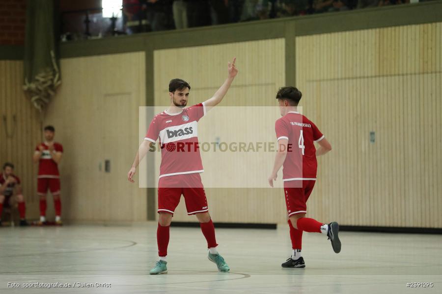 Sinngrundhalle, Burgsinn, 31.12.2023, BFV, Fussball, sport, action, Saison 2023/2024, 26. Mode Welzenbach Midnight-Event - Bild-ID: 2391295