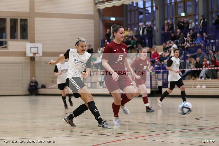 Spessarttorhalle, Lohr am Main, 14.01.2024, sport, action, BFV, Fussball, Januar 2024, Bayerische Hallenmeisterschaft der Frauen - Bild-ID: 2391790