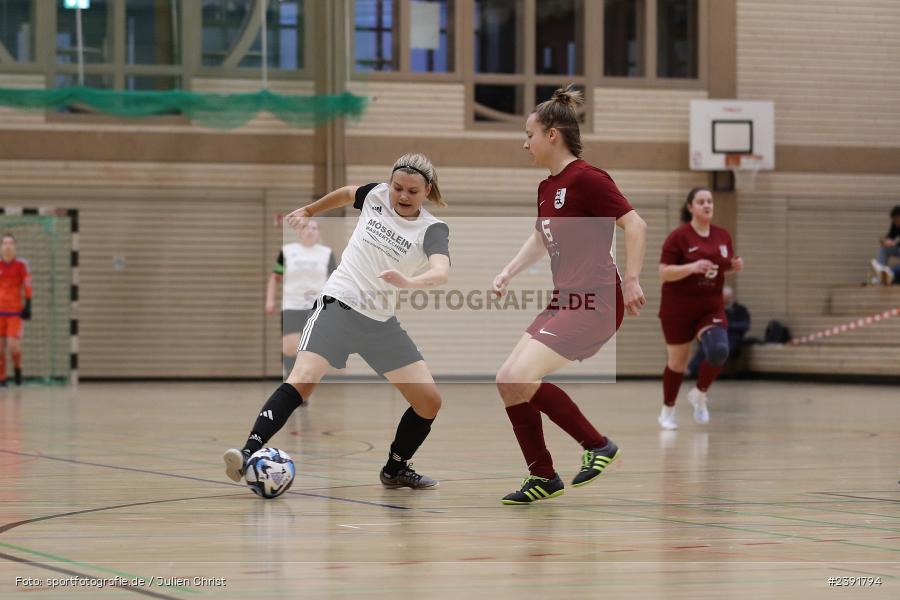 Spessarttorhalle, Lohr am Main, 14.01.2024, sport, action, BFV, Fussball, Januar 2024, Bayerische Hallenmeisterschaft der Frauen - Bild-ID: 2391794