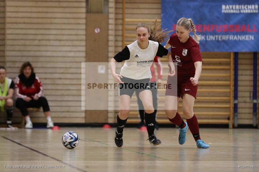 Spessarttorhalle, Lohr am Main, 14.01.2024, sport, action, BFV, Fussball, Januar 2024, Bayerische Hallenmeisterschaft der Frauen - Bild-ID: 2391798