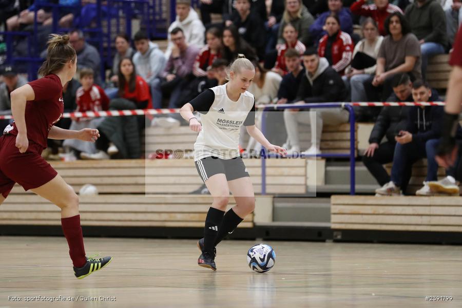 Spessarttorhalle, Lohr am Main, 14.01.2024, sport, action, BFV, Fussball, Januar 2024, Bayerische Hallenmeisterschaft der Frauen - Bild-ID: 2391799