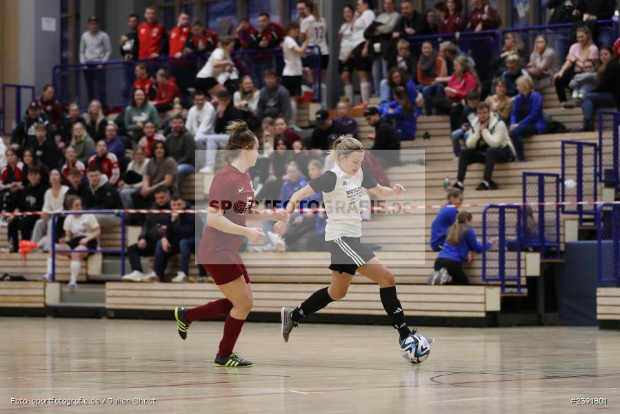 Spessarttorhalle, Lohr am Main, 14.01.2024, sport, action, BFV, Fussball, Januar 2024, Bayerische Hallenmeisterschaft der Frauen - Bild-ID: 2391801