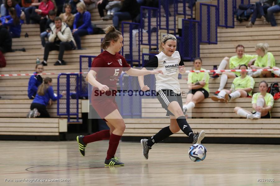 Spessarttorhalle, Lohr am Main, 14.01.2024, sport, action, BFV, Fussball, Januar 2024, Bayerische Hallenmeisterschaft der Frauen - Bild-ID: 2391803
