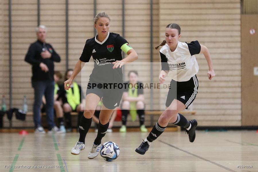 Spessarttorhalle, Lohr am Main, 14.01.2024, sport, action, BFV, Fussball, Januar 2024, Bayerische Hallenmeisterschaft der Frauen - Bild-ID: 2391809