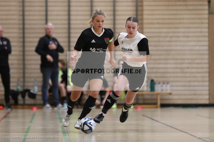 Spessarttorhalle, Lohr am Main, 14.01.2024, sport, action, BFV, Fussball, Januar 2024, Bayerische Hallenmeisterschaft der Frauen - Bild-ID: 2391810