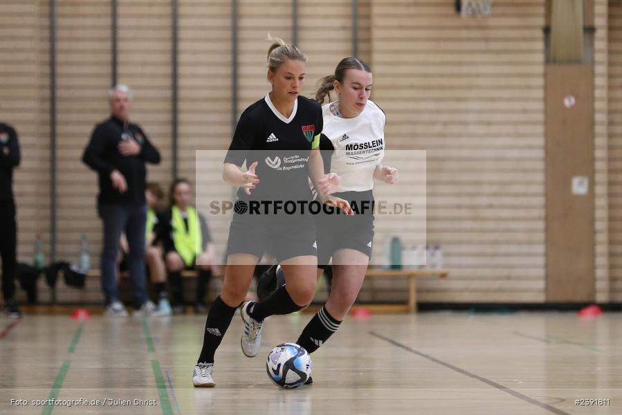 Spessarttorhalle, Lohr am Main, 14.01.2024, sport, action, BFV, Fussball, Januar 2024, Bayerische Hallenmeisterschaft der Frauen - Bild-ID: 2391811