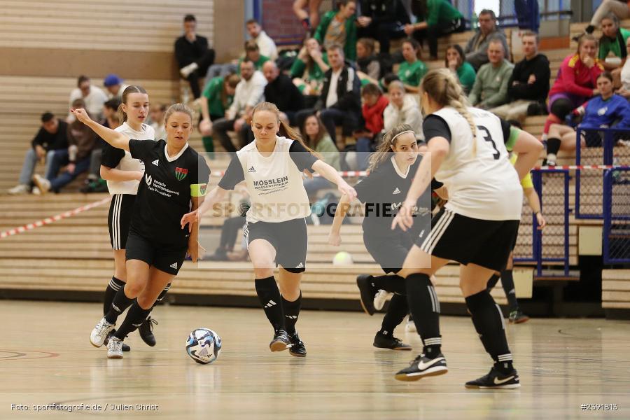 Spessarttorhalle, Lohr am Main, 14.01.2024, sport, action, BFV, Fussball, Januar 2024, Bayerische Hallenmeisterschaft der Frauen - Bild-ID: 2391813