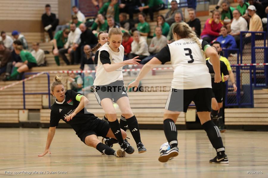 Spessarttorhalle, Lohr am Main, 14.01.2024, sport, action, BFV, Fussball, Januar 2024, Bayerische Hallenmeisterschaft der Frauen - Bild-ID: 2391816