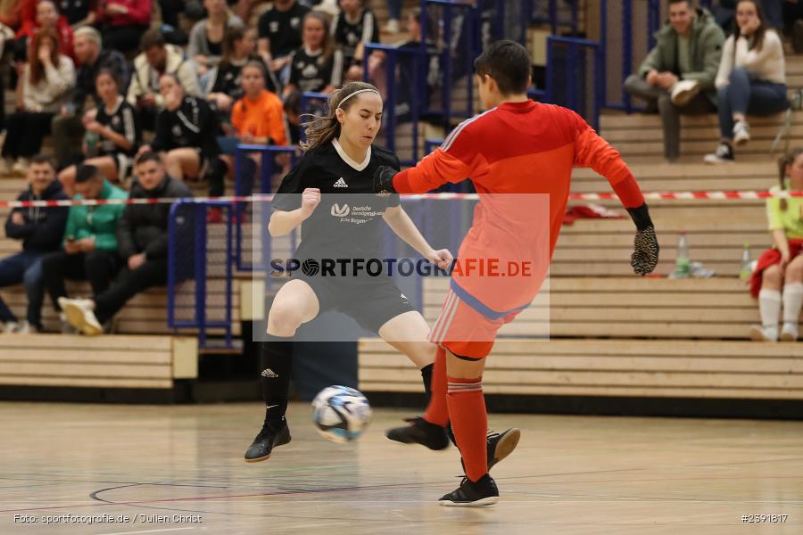 Spessarttorhalle, Lohr am Main, 14.01.2024, sport, action, BFV, Fussball, Januar 2024, Bayerische Hallenmeisterschaft der Frauen - Bild-ID: 2391817