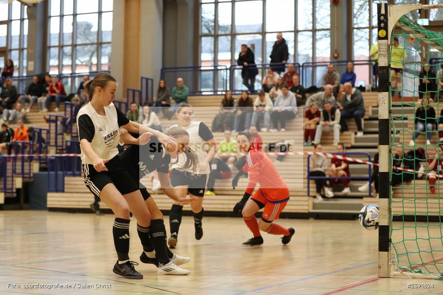 Spessarttorhalle, Lohr am Main, 14.01.2024, sport, action, BFV, Fussball, Januar 2024, Bayerische Hallenmeisterschaft der Frauen - Bild-ID: 2391824