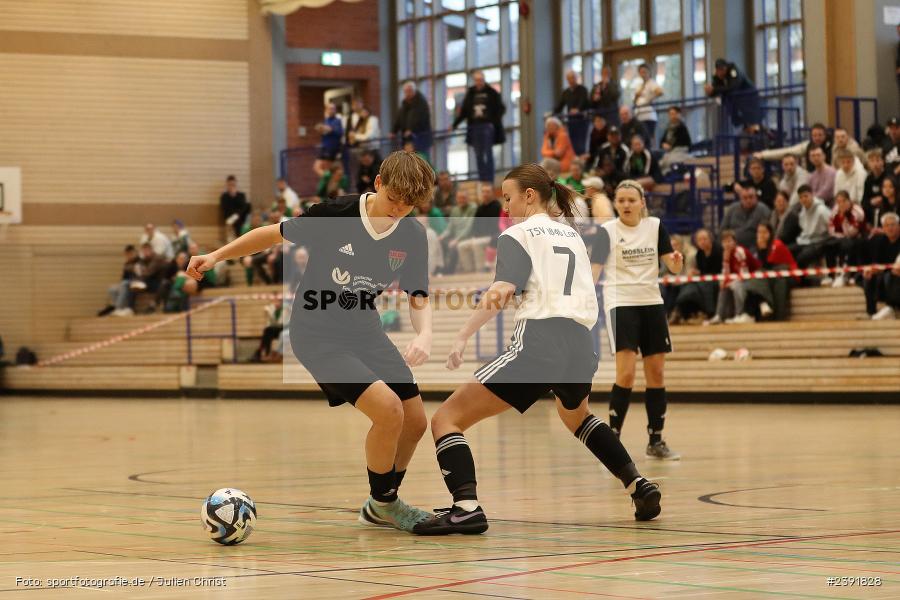 Spessarttorhalle, Lohr am Main, 14.01.2024, sport, action, BFV, Fussball, Januar 2024, Bayerische Hallenmeisterschaft der Frauen - Bild-ID: 2391828