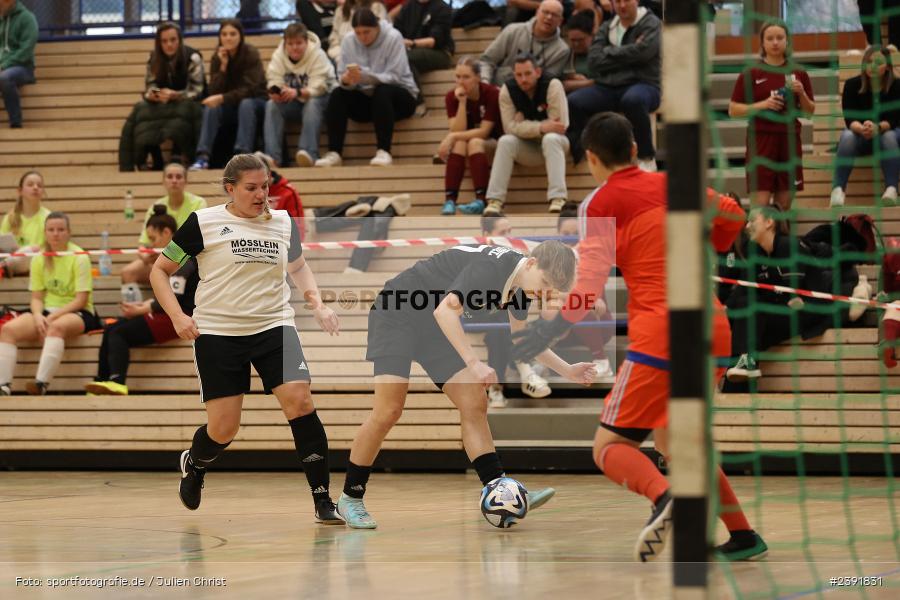 Spessarttorhalle, Lohr am Main, 14.01.2024, sport, action, BFV, Fussball, Januar 2024, Bayerische Hallenmeisterschaft der Frauen - Bild-ID: 2391831