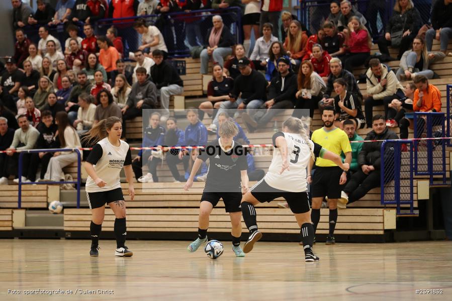 Spessarttorhalle, Lohr am Main, 14.01.2024, sport, action, BFV, Fussball, Januar 2024, Bayerische Hallenmeisterschaft der Frauen - Bild-ID: 2391832