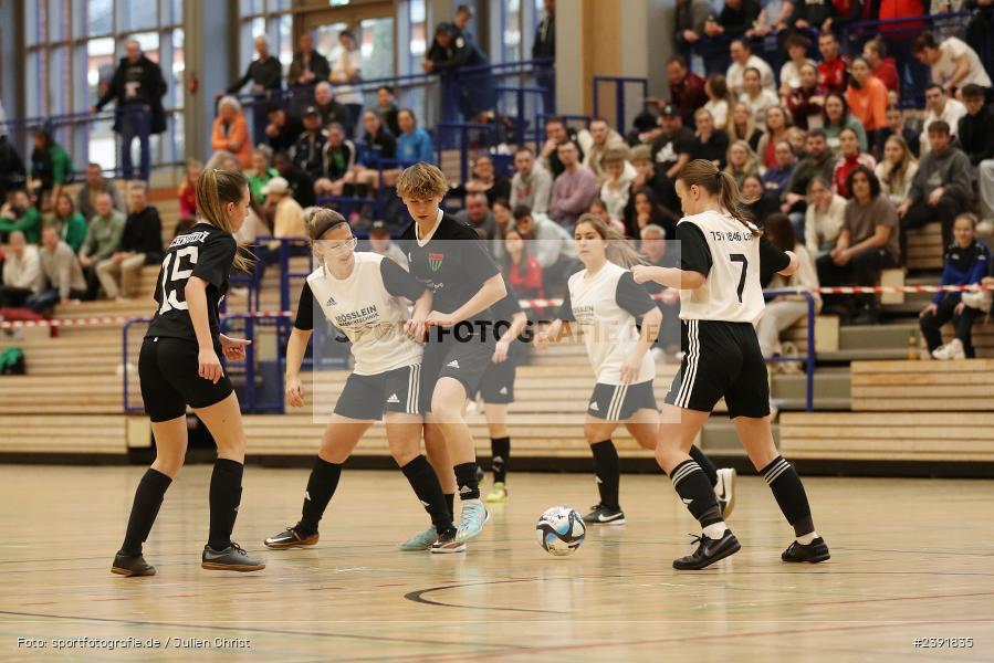 Spessarttorhalle, Lohr am Main, 14.01.2024, sport, action, BFV, Fussball, Januar 2024, Bayerische Hallenmeisterschaft der Frauen - Bild-ID: 2391835