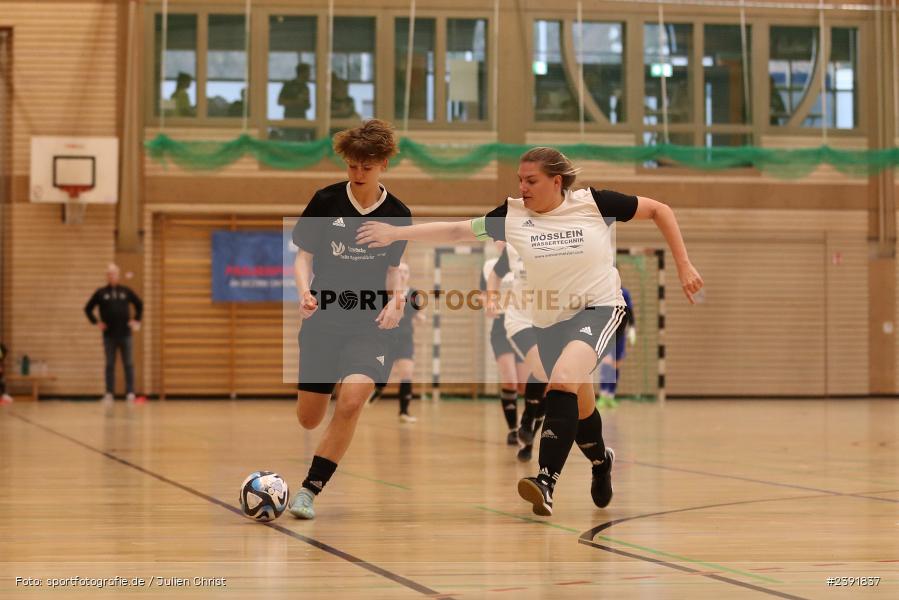 Spessarttorhalle, Lohr am Main, 14.01.2024, sport, action, BFV, Fussball, Januar 2024, Bayerische Hallenmeisterschaft der Frauen - Bild-ID: 2391837