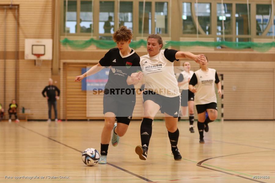 Spessarttorhalle, Lohr am Main, 14.01.2024, sport, action, BFV, Fussball, Januar 2024, Bayerische Hallenmeisterschaft der Frauen - Bild-ID: 2391838