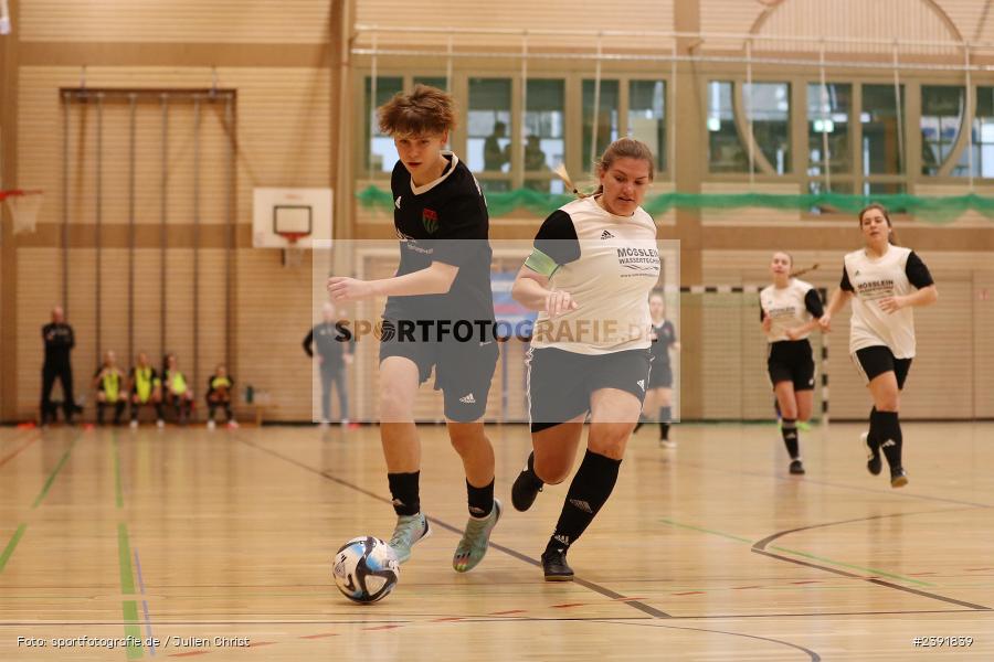 Spessarttorhalle, Lohr am Main, 14.01.2024, sport, action, BFV, Fussball, Januar 2024, Bayerische Hallenmeisterschaft der Frauen - Bild-ID: 2391839