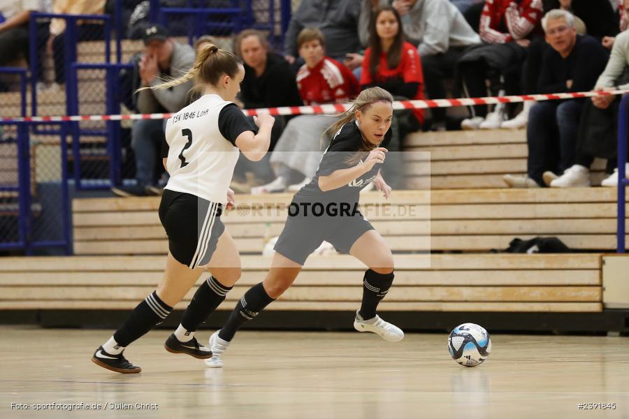 Spessarttorhalle, Lohr am Main, 14.01.2024, sport, action, BFV, Fussball, Januar 2024, Bayerische Hallenmeisterschaft der Frauen - Bild-ID: 2391845