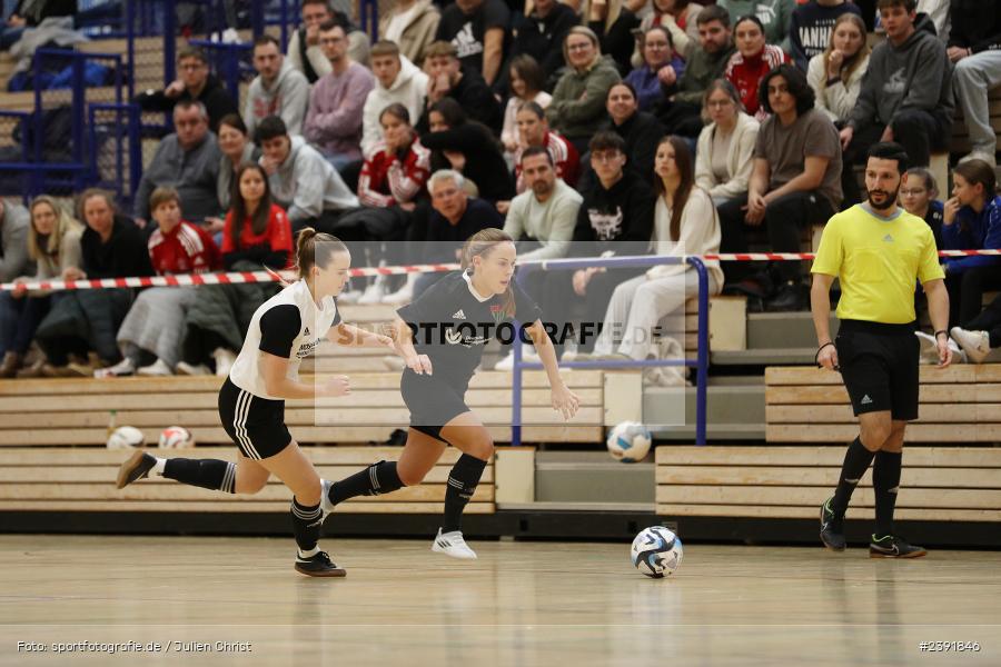 Spessarttorhalle, Lohr am Main, 14.01.2024, sport, action, BFV, Fussball, Januar 2024, Bayerische Hallenmeisterschaft der Frauen - Bild-ID: 2391846