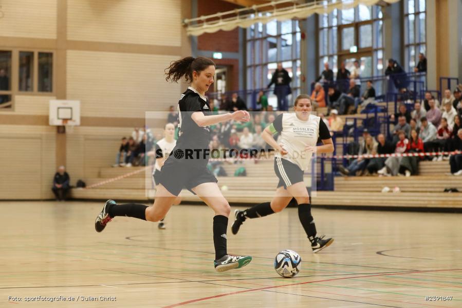 Spessarttorhalle, Lohr am Main, 14.01.2024, sport, action, BFV, Fussball, Januar 2024, Bayerische Hallenmeisterschaft der Frauen - Bild-ID: 2391847
