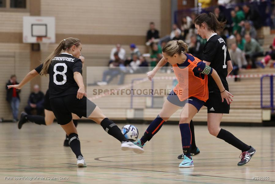 Spessarttorhalle, Lohr am Main, 14.01.2024, sport, action, BFV, Fussball, Januar 2024, Bayerische Hallenmeisterschaft der Frauen - Bild-ID: 2391855