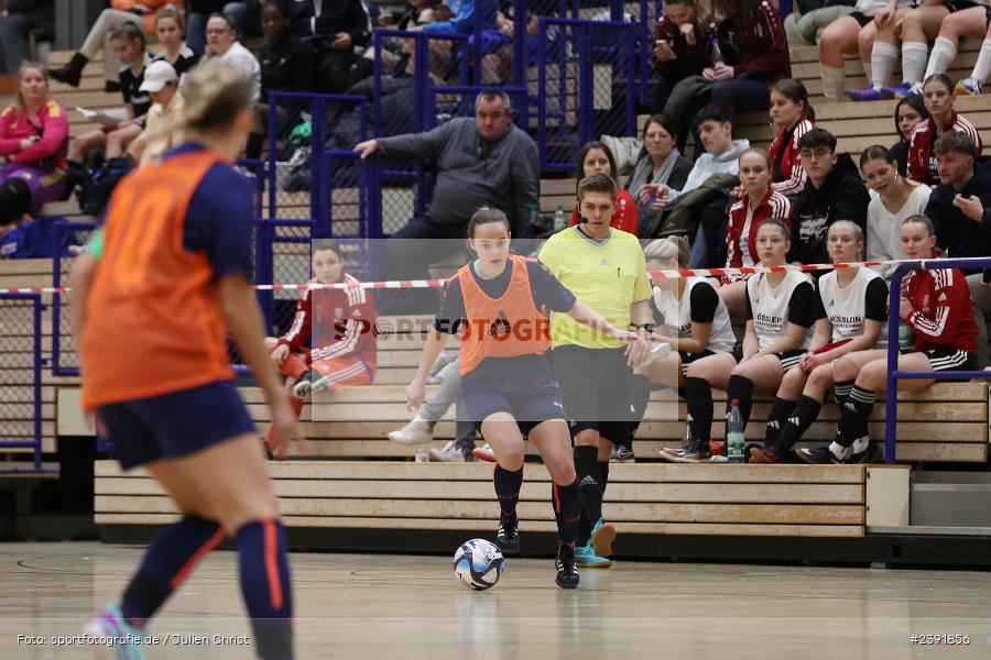 Spessarttorhalle, Lohr am Main, 14.01.2024, sport, action, BFV, Fussball, Januar 2024, Bayerische Hallenmeisterschaft der Frauen - Bild-ID: 2391856