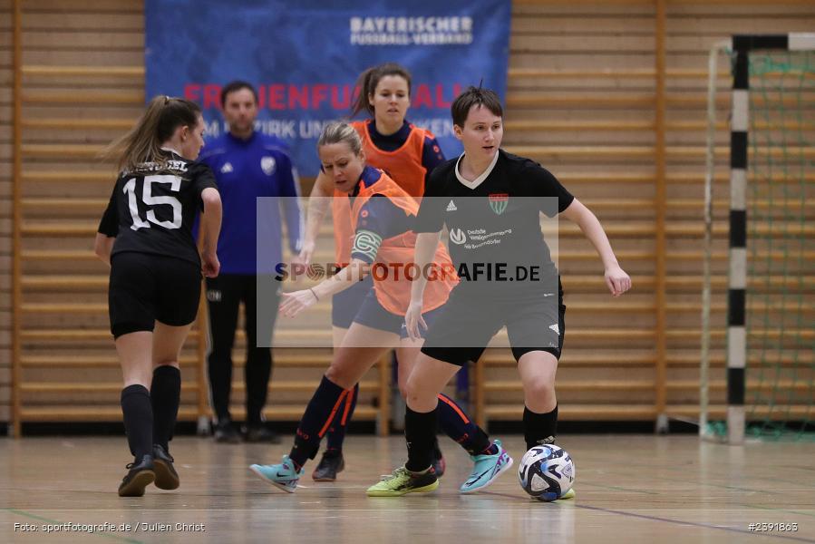 Spessarttorhalle, Lohr am Main, 14.01.2024, sport, action, BFV, Fussball, Januar 2024, Bayerische Hallenmeisterschaft der Frauen - Bild-ID: 2391863
